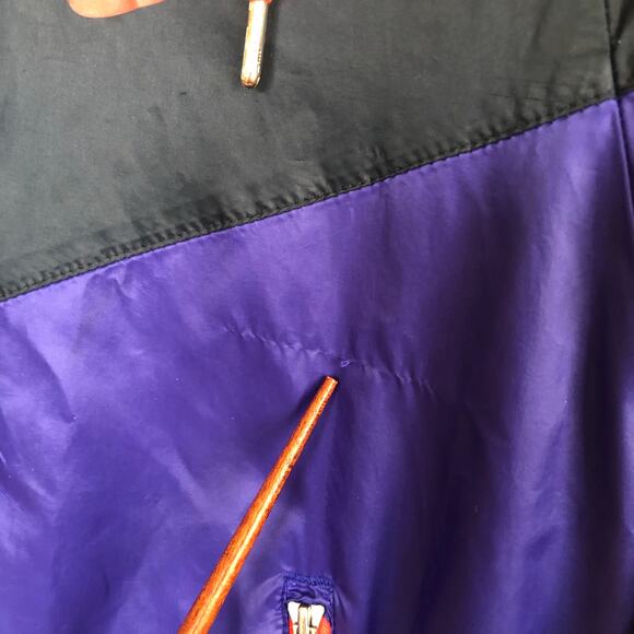 VTG 90s Nike The Windrunner Windbreaker Hooded Running Jacket Womens Medium - Picture 9 of 15